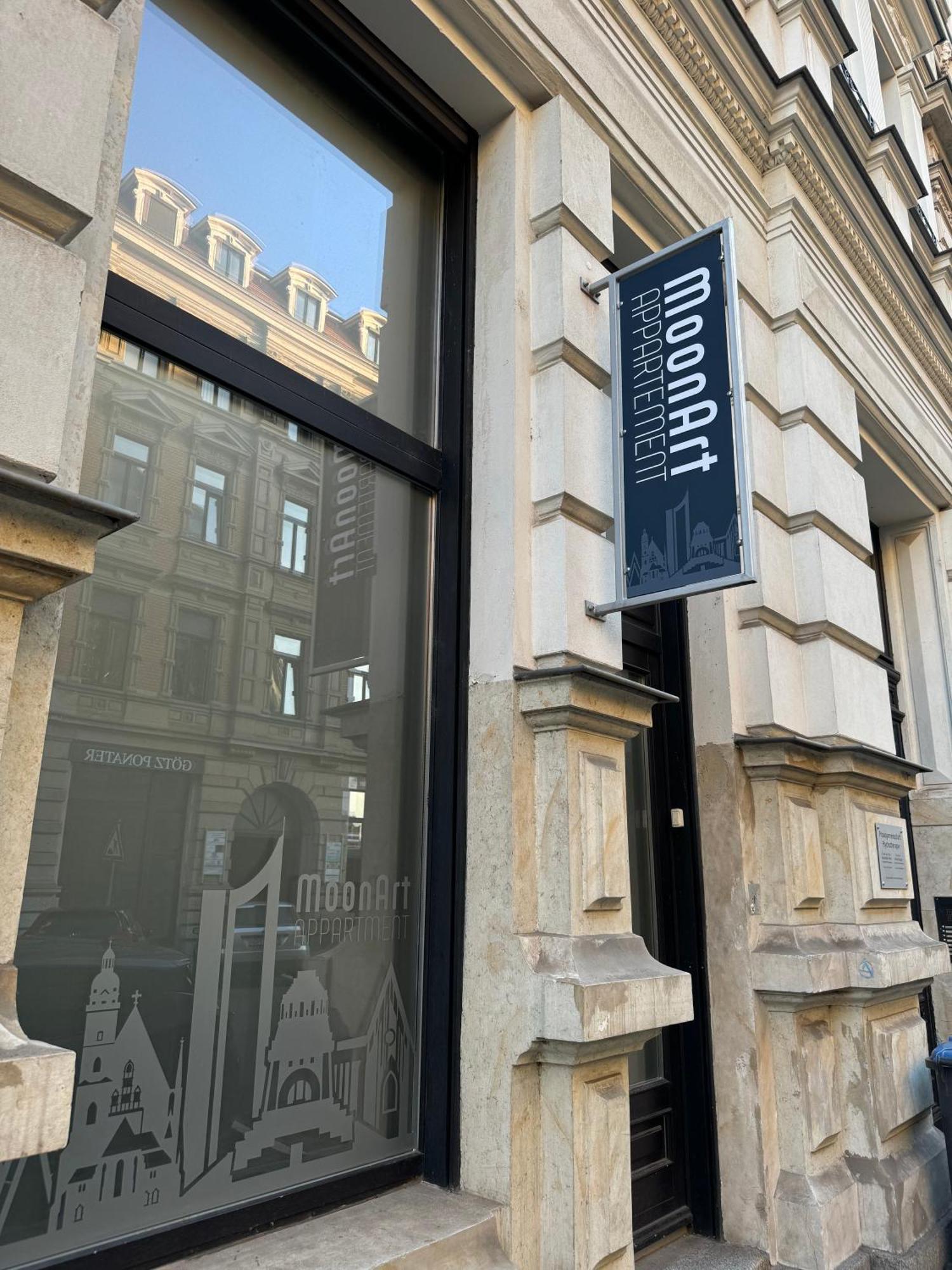 Appartment-Loft "Moonart" Leipzig-Zentrum Zewnętrze zdjęcie