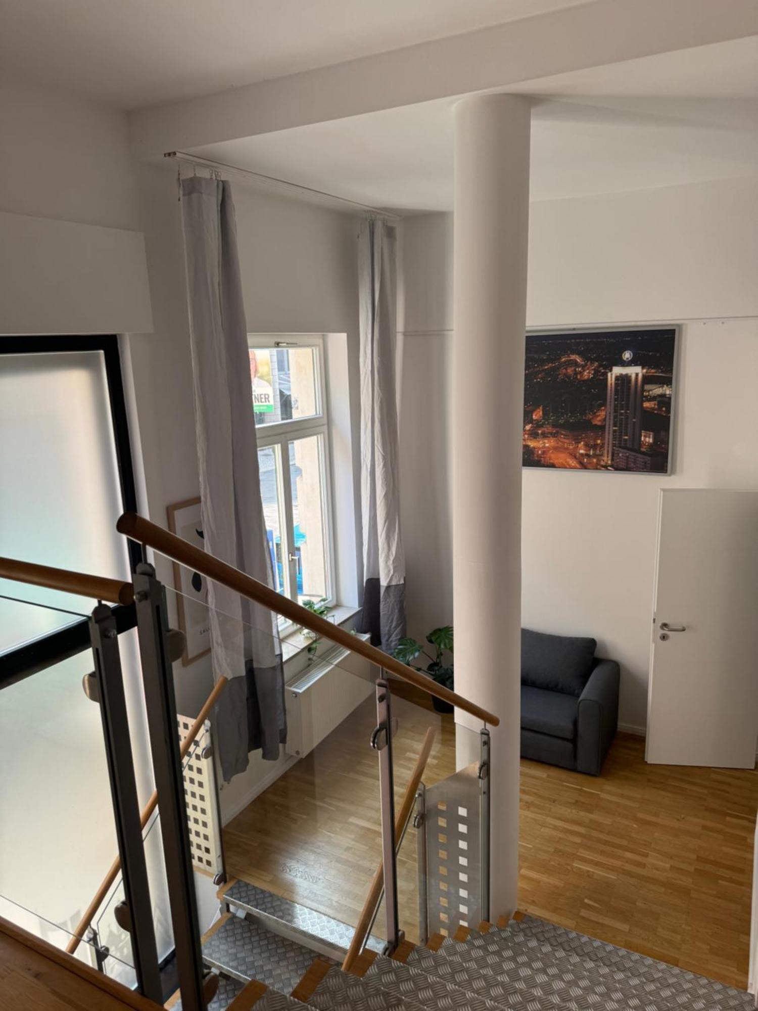 Appartment-Loft "Moonart" Leipzig-Zentrum Zewnętrze zdjęcie